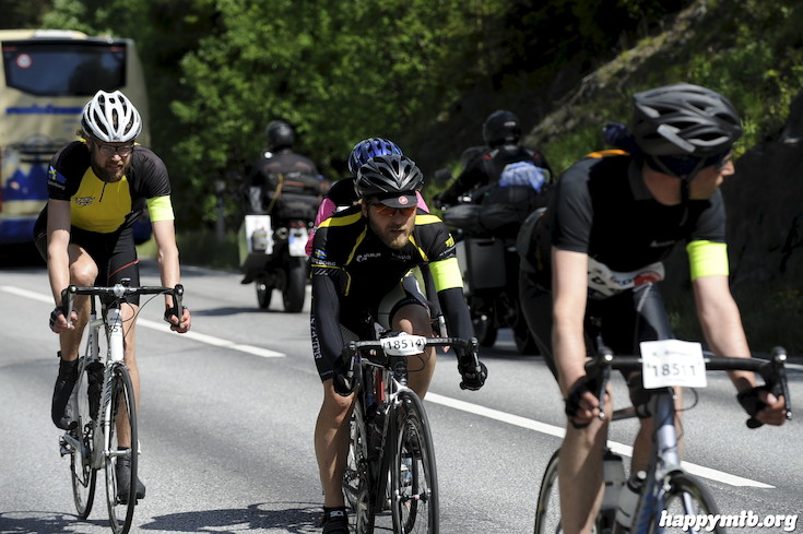 Bild från Vätternrundan 2015