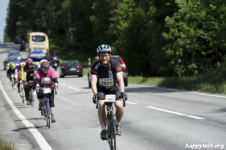 Bild från Vätternrundan 2015
