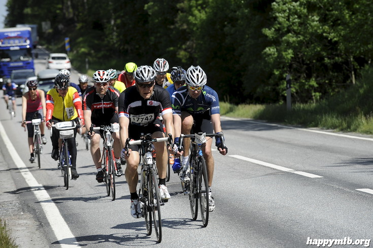 Bild från Vätternrundan 2015