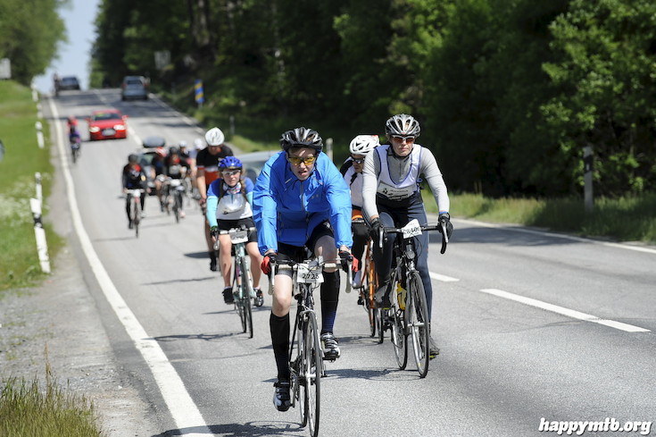 Bild från Vätternrundan 2015