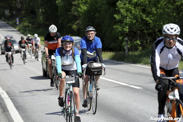 Bild från Vätternrundan 2015