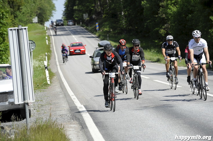 Bild från Vätternrundan 2015
