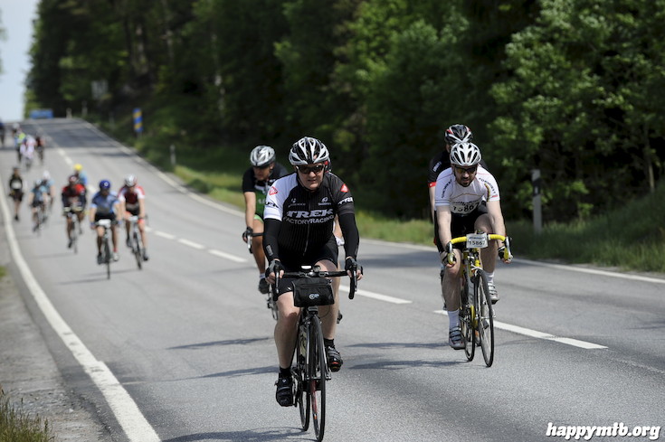 Bild från Vätternrundan 2015