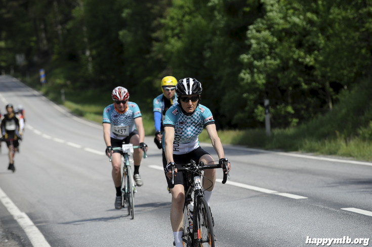 Bild från Vätternrundan 2015