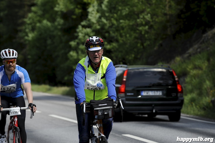 Bild från Vätternrundan 2015