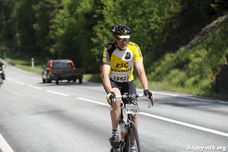 Bild från Vätternrundan 2015