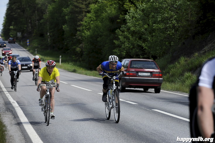 Bild från Vätternrundan 2015