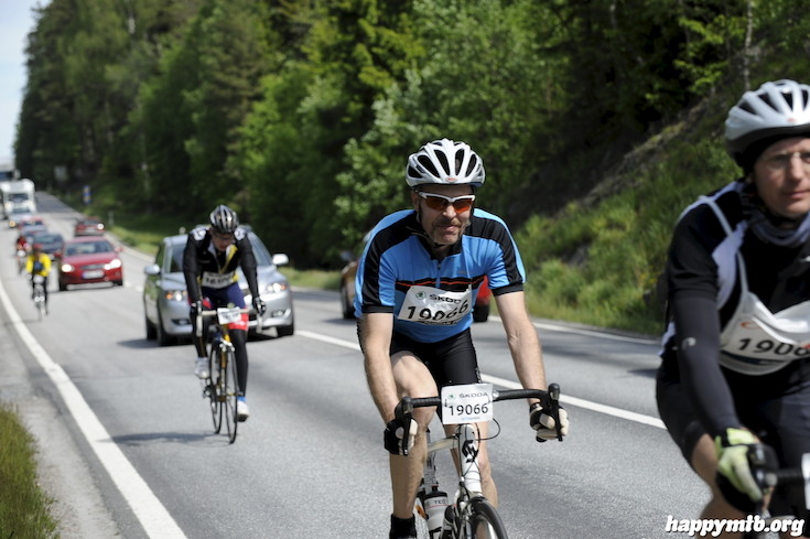 Bild från Vätternrundan 2015