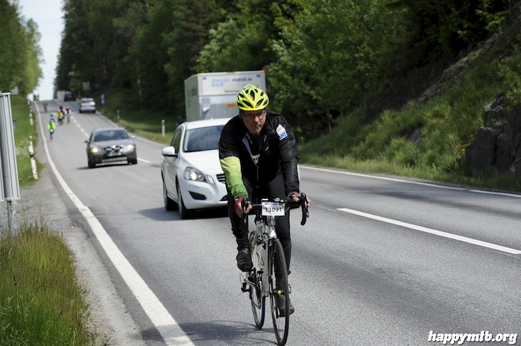 Bild från Vätternrundan 2015