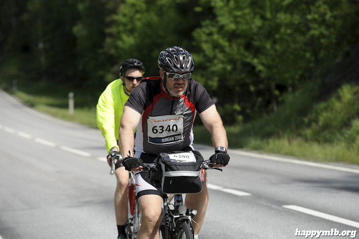 Bild från Vätternrundan 2015