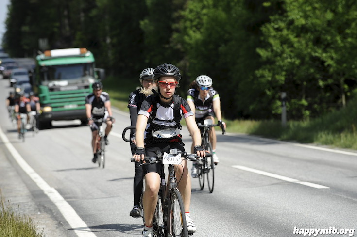 Bild från Vätternrundan 2015