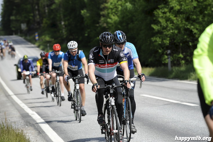 Bild från Vätternrundan 2015