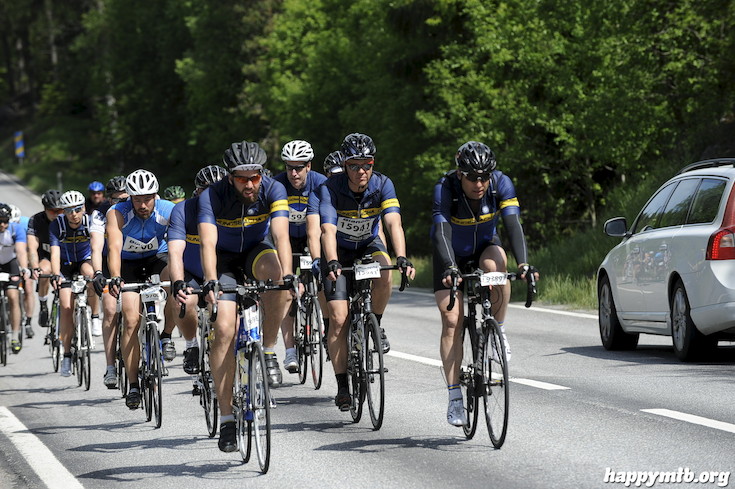Bild från Vätternrundan 2015