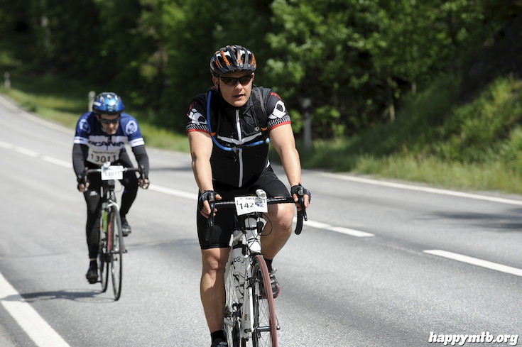 Bild från Vätternrundan 2015