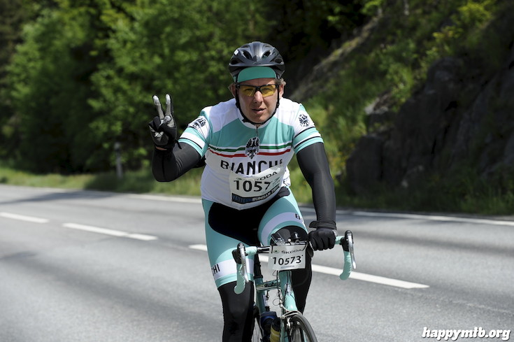 Bild från Vätternrundan 2015