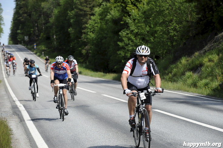 Bild från Vätternrundan 2015