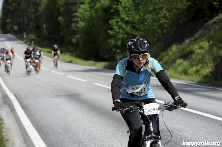 Bild från Vätternrundan 2015