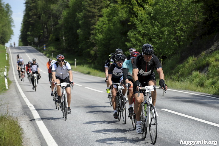 Bild från Vätternrundan 2015
