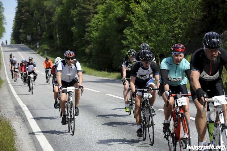 Bild från Vätternrundan 2015
