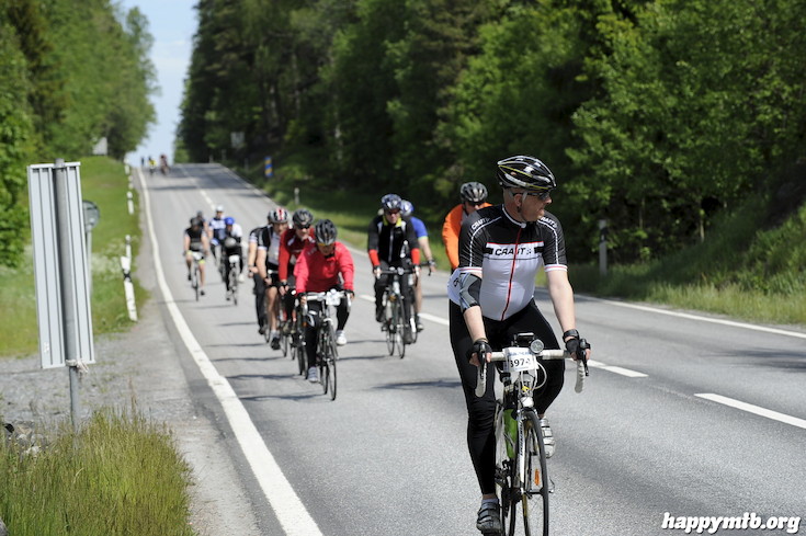 Bild från Vätternrundan 2015