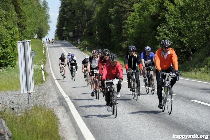Bild från Vätternrundan 2015