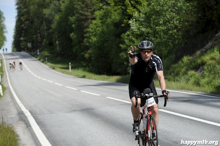 Bild från Vätternrundan 2015