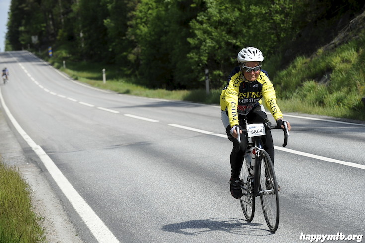 Bild från Vätternrundan 2015