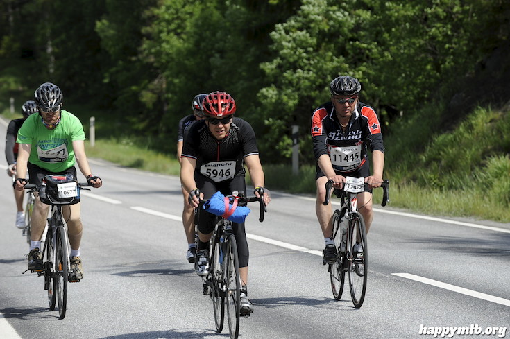 Bild från Vätternrundan 2015