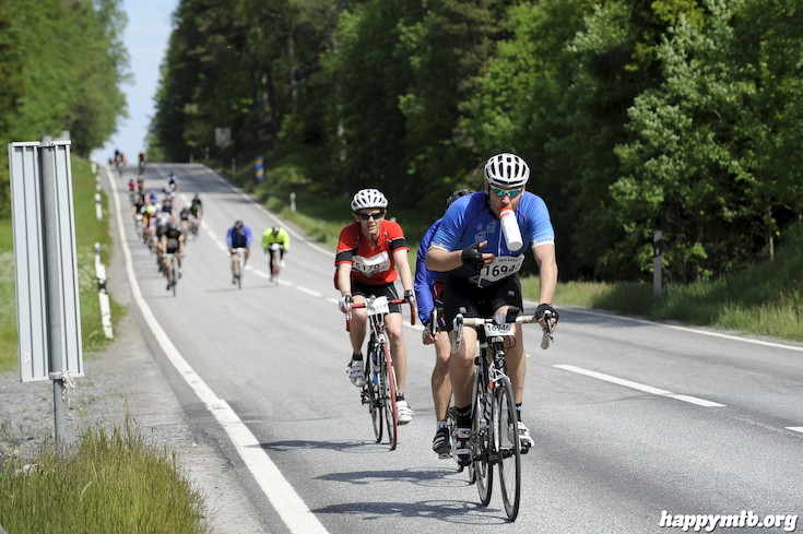 Bild från Vätternrundan 2015