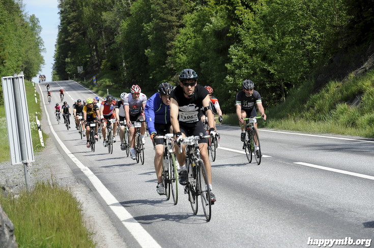 Bild från Vätternrundan 2015