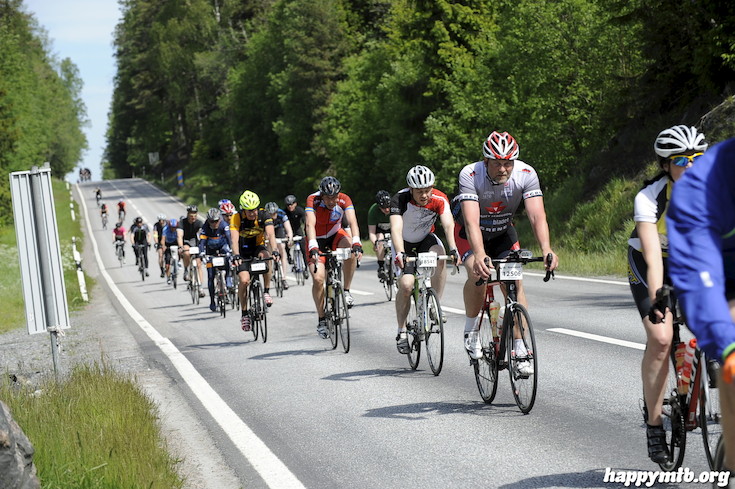 Bild från Vätternrundan 2015