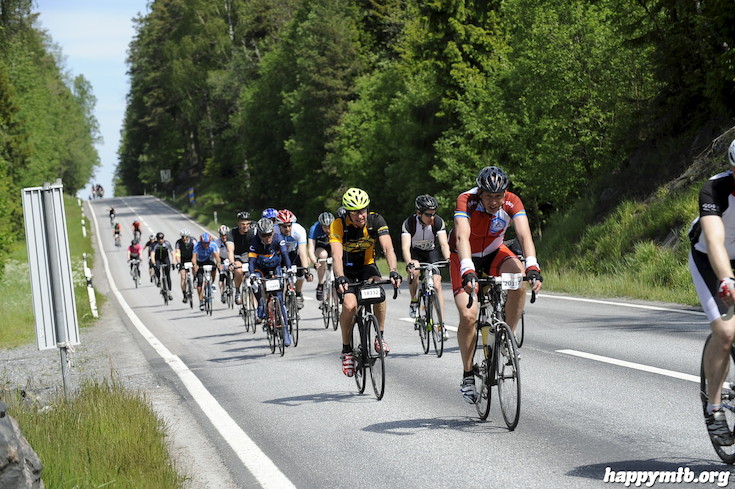 Bild från Vätternrundan 2015