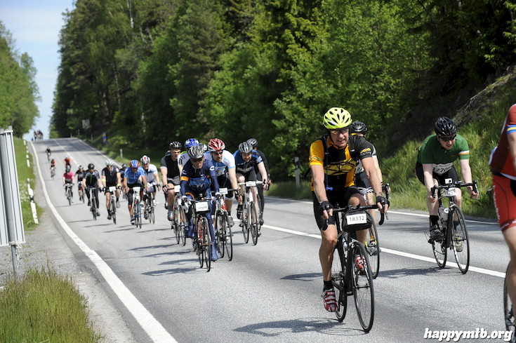 Bild från Vätternrundan 2015