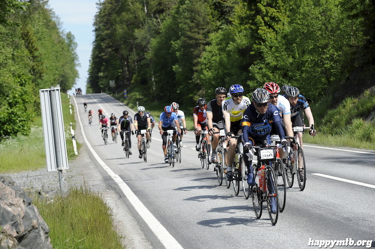 Bild från Vätternrundan 2015