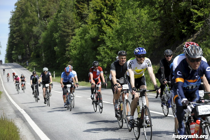 Bild från Vätternrundan 2015
