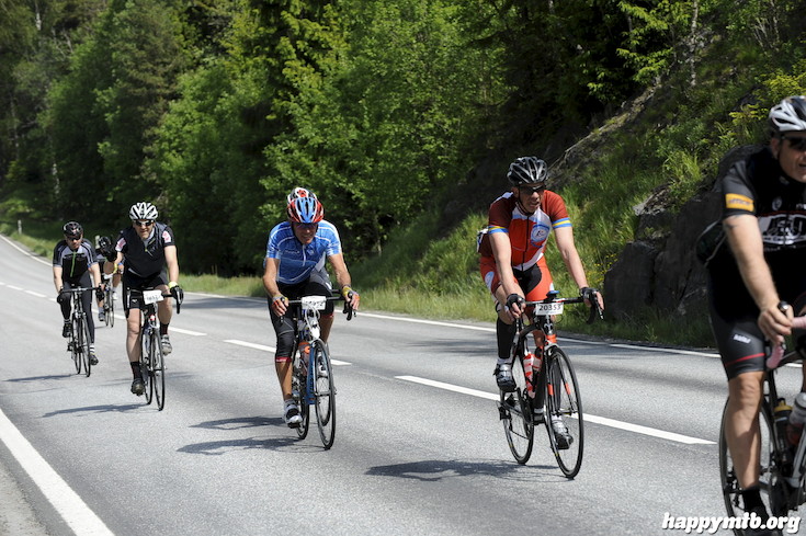 Bild från Vätternrundan 2015