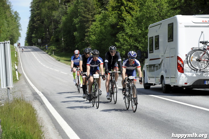 Bild från Vätternrundan 2015