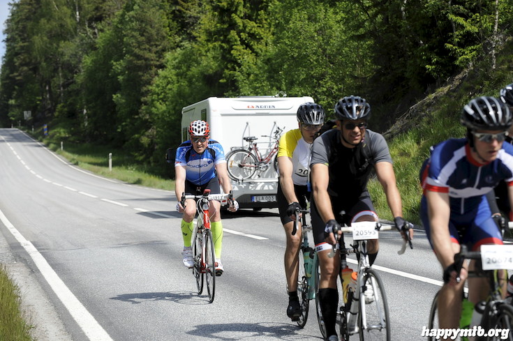 Bild från Vätternrundan 2015