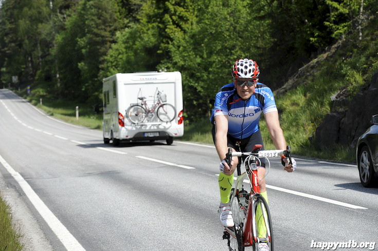 Bild från Vätternrundan 2015
