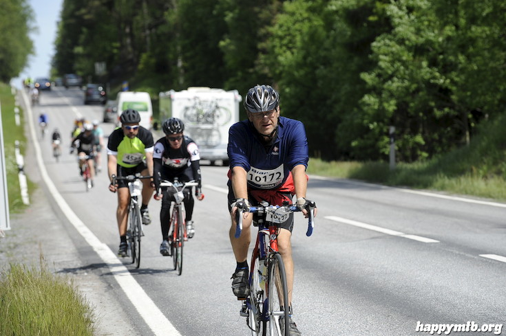 Bild från Vätternrundan 2015