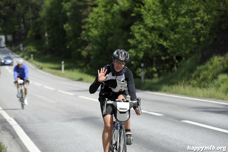 Bild från Vätternrundan 2015