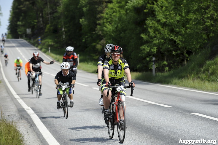 Bild från Vätternrundan 2015