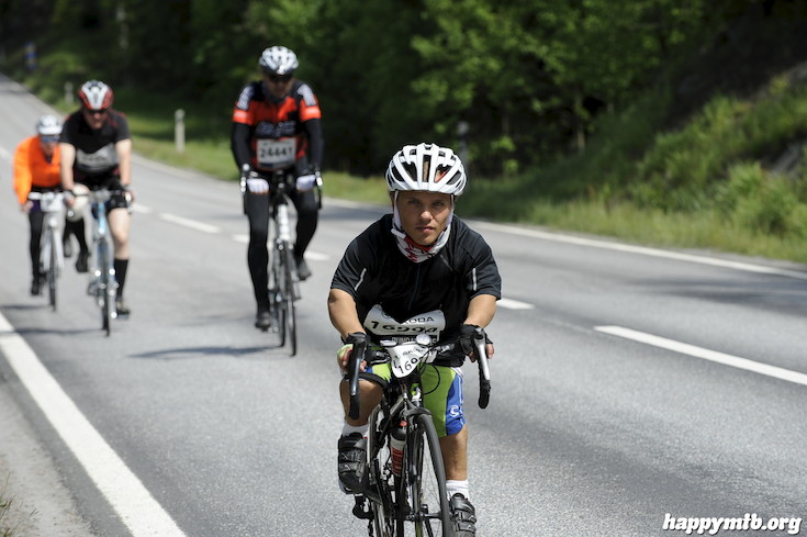 Bild från Vätternrundan 2015