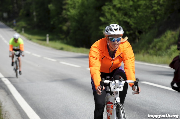 Bild från Vätternrundan 2015