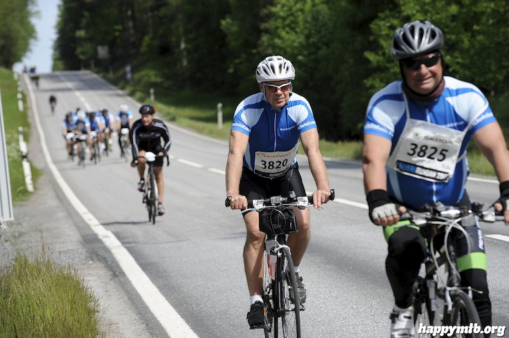 Bild från Vätternrundan 2015
