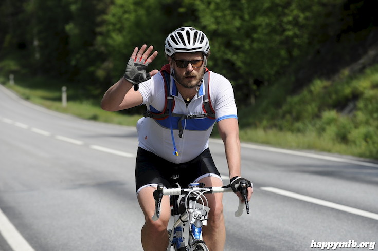 Bild från Vätternrundan 2015