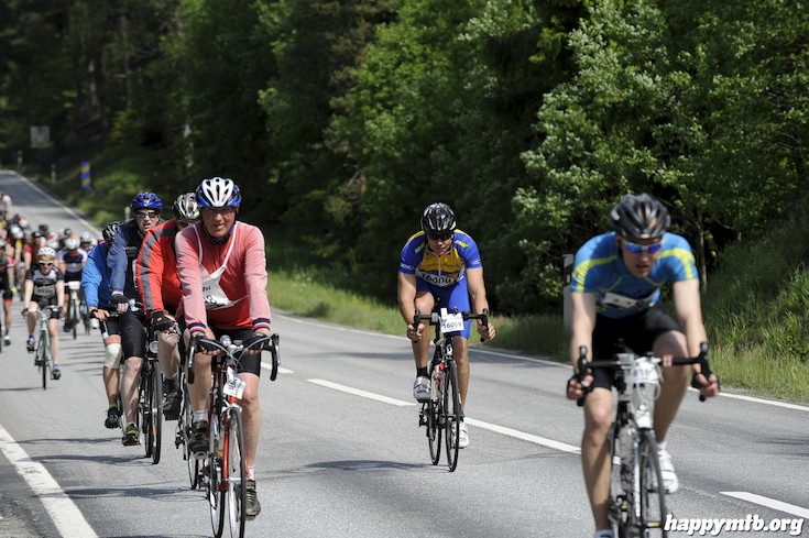 Bild från Vätternrundan 2015