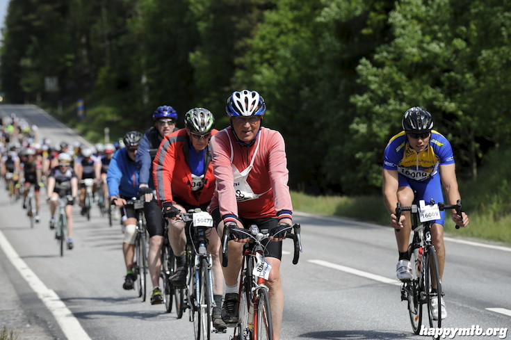 Bild från Vätternrundan 2015