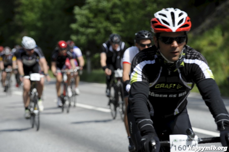 Bild från Vätternrundan 2015