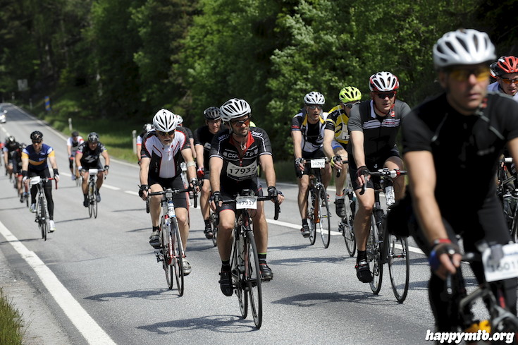 Bild från Vätternrundan 2015
